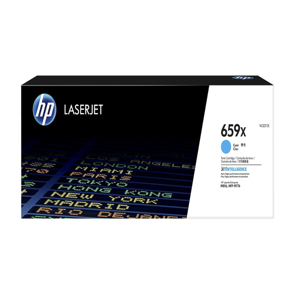 HP 659X Cyan High Yield Toner 29K pages for HP LaserJet Enterprise MFP M776 / M856 - W2011X N/A