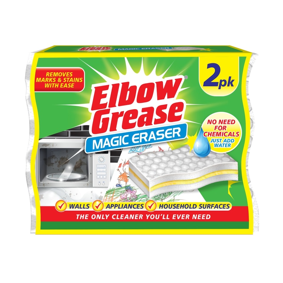 Pack of 2 Elbow Grease Magic Erasers
