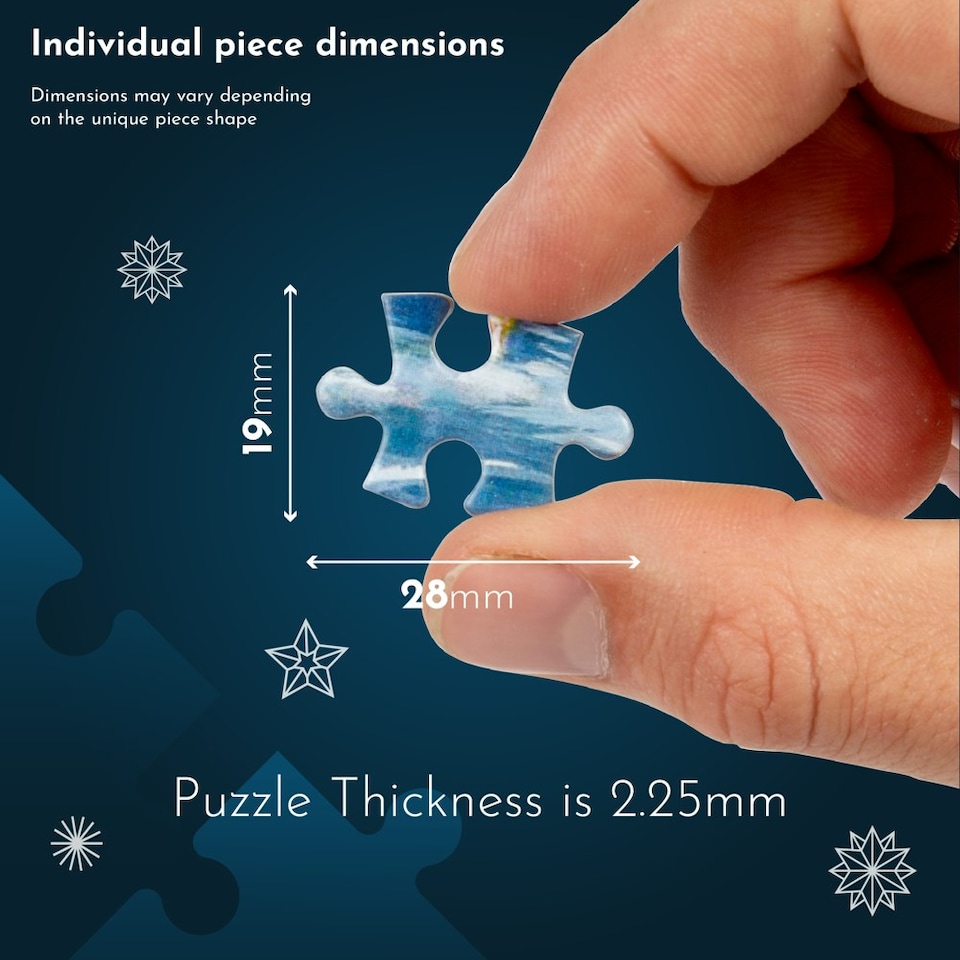 image 1 of Snowman's View 1000 Piece Jigsaw Puzzle