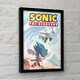 image 2 of Sonic The Hedgehog (Wave) Framed 30x40cm Print