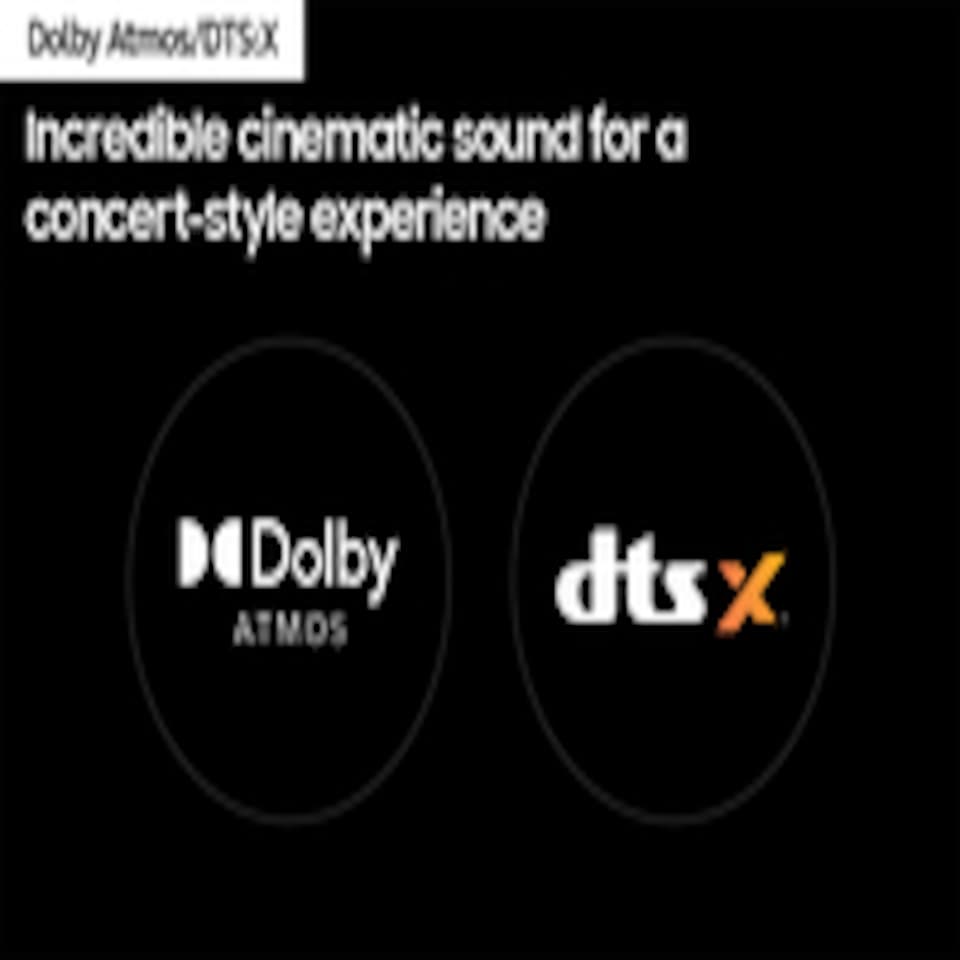 image 1 of Samsung HW-Q600C/XU, 3.1.2 channels, Dolby Atmos, 200 W, Active subwoofer, Wireless, 160 W | Black | Black