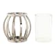 image 2 of Candleholder Home ESPRIT Silver Crystal Steel 14 x 14 x 14 cm N/A