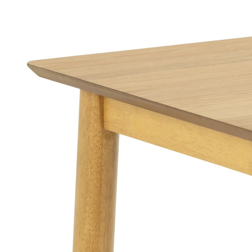 image 1 of Barlow Rectangular Dining Table in Matt Oak