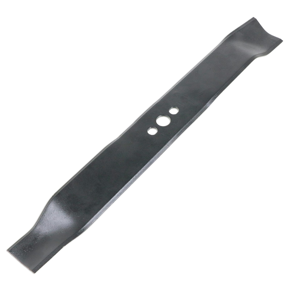 image 1 of SPARES2GO Blade for McCulloch M4046 M4546 M46 M50 Lawnmower Metal Combi Grass Cutter (46cm)