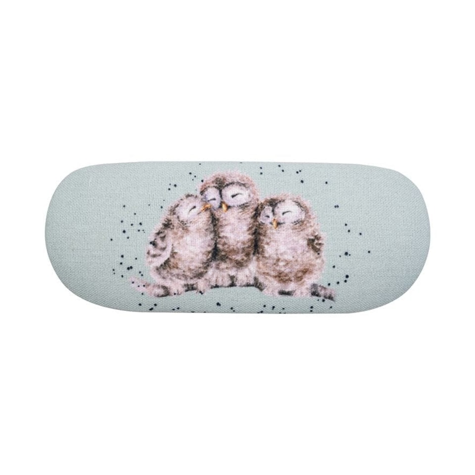 image 1 of Wrendale Designs Owl Illustrated Glasses Case