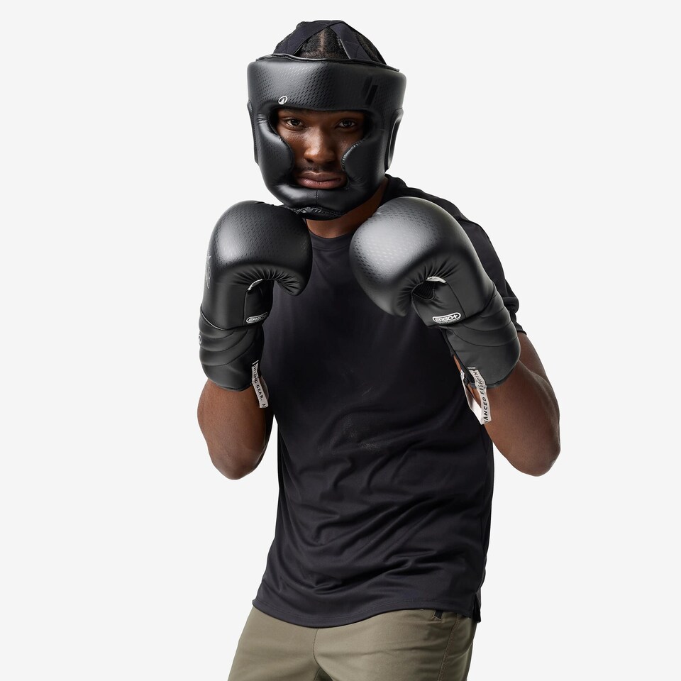 image 1 of Decathlon Adult Boxing Full Face Headguard