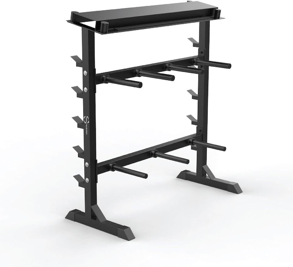 image 1 of Heavy Duty A-Frame Dumbbell Rack