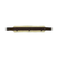 HyCOMFORT Faux Fur Horse Everyday Girth - Natural/Brown - 54in