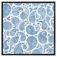 image 2 of Blue and white bo ho world (Picture Frame) White | M
