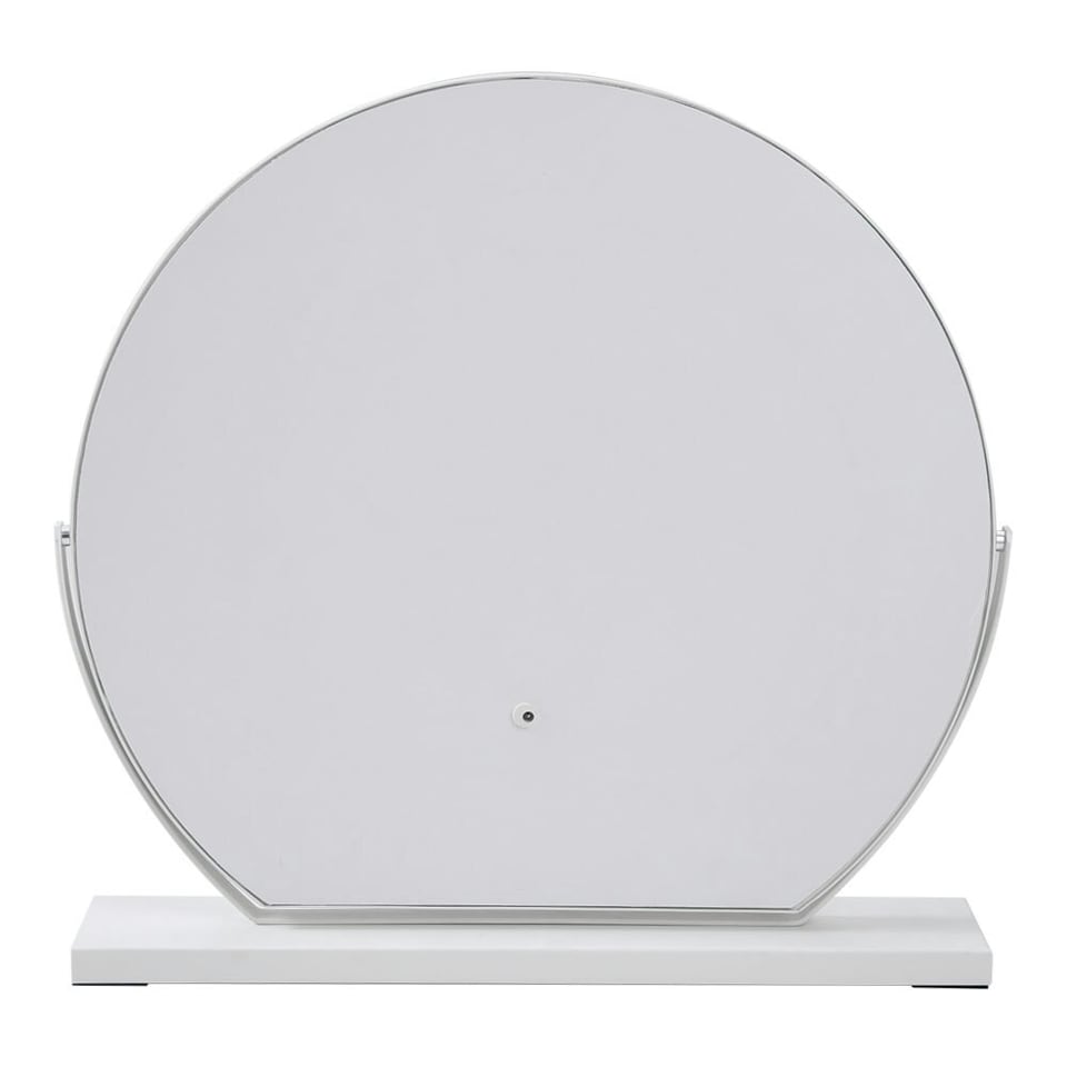image 1 of Living and Home Round Hollywood Vanity LED Makeup Mirror