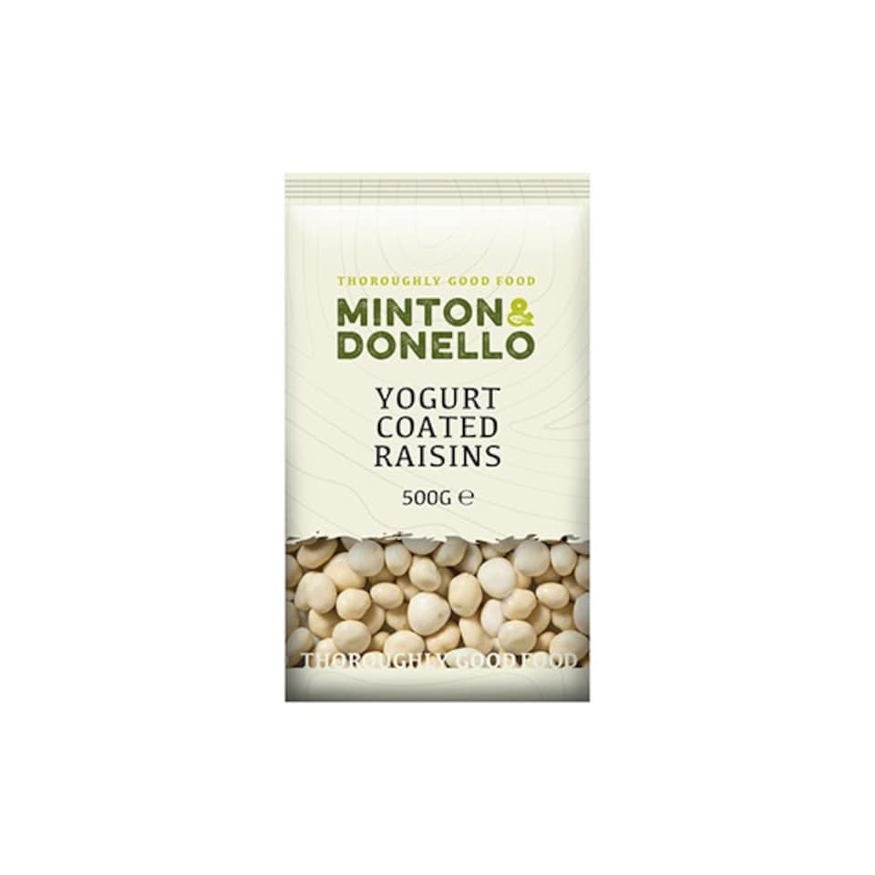 image 1 of Minton & Donello Yoghurt Coated Raisins 6 x 500g