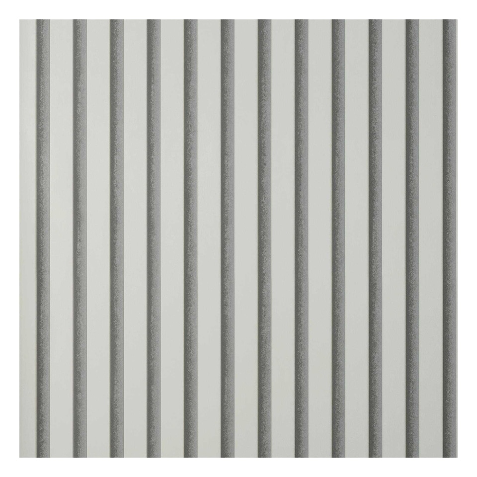image 1 of Fine Decor Acoustic Panels Wallpaper | Grey | Grey | 1