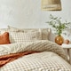 image 2 of Yard Barton Gingham Check Double Duvet Cover Set