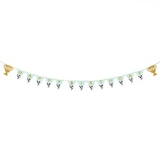 Happy Birthday Racing Trophy Cups Pennant Bunting Garland 2.5m