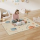 image 1 of AIYAPLAY Baby Play Mat, Double Sided Crawling Mat, Astronaut & Planet Theme