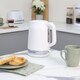 image 3 of Hamilton Beach Ella White Kettle & Toaster Set