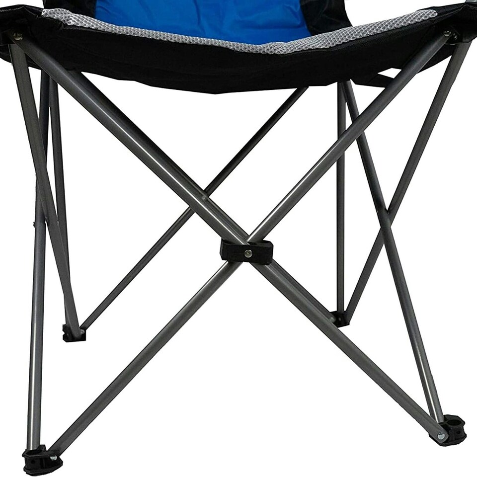 image 1 of Marco Paul Folding Camping Chairs Blue