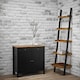 image 2 of Copenhagen Ladder Shelf - L46 x W60 x H184.5 cm - Black Brown
