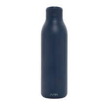 Avira Alok Recycled Stainless Steel 600ml Water Bottle - Navy - One Size