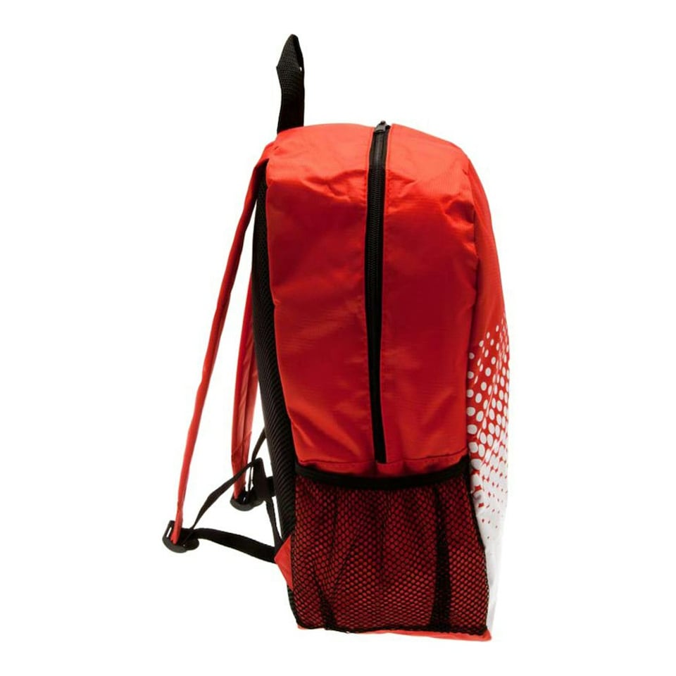 image 1 of Liverpool FC Official Football Fade Design Backpack/Rucksack - Red/White - One Size