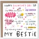 image 1 of My Bestie Galentine's Day Card, Best Friend, Galentine's, Soul Sister, Shoulder To Cry On, Partner In Crime