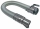 image 2 of SPARES2GO Reinforced Hose compatible with Dyson DC27 Animal All Floors Vacuum Cleaner (Grey / Steel)