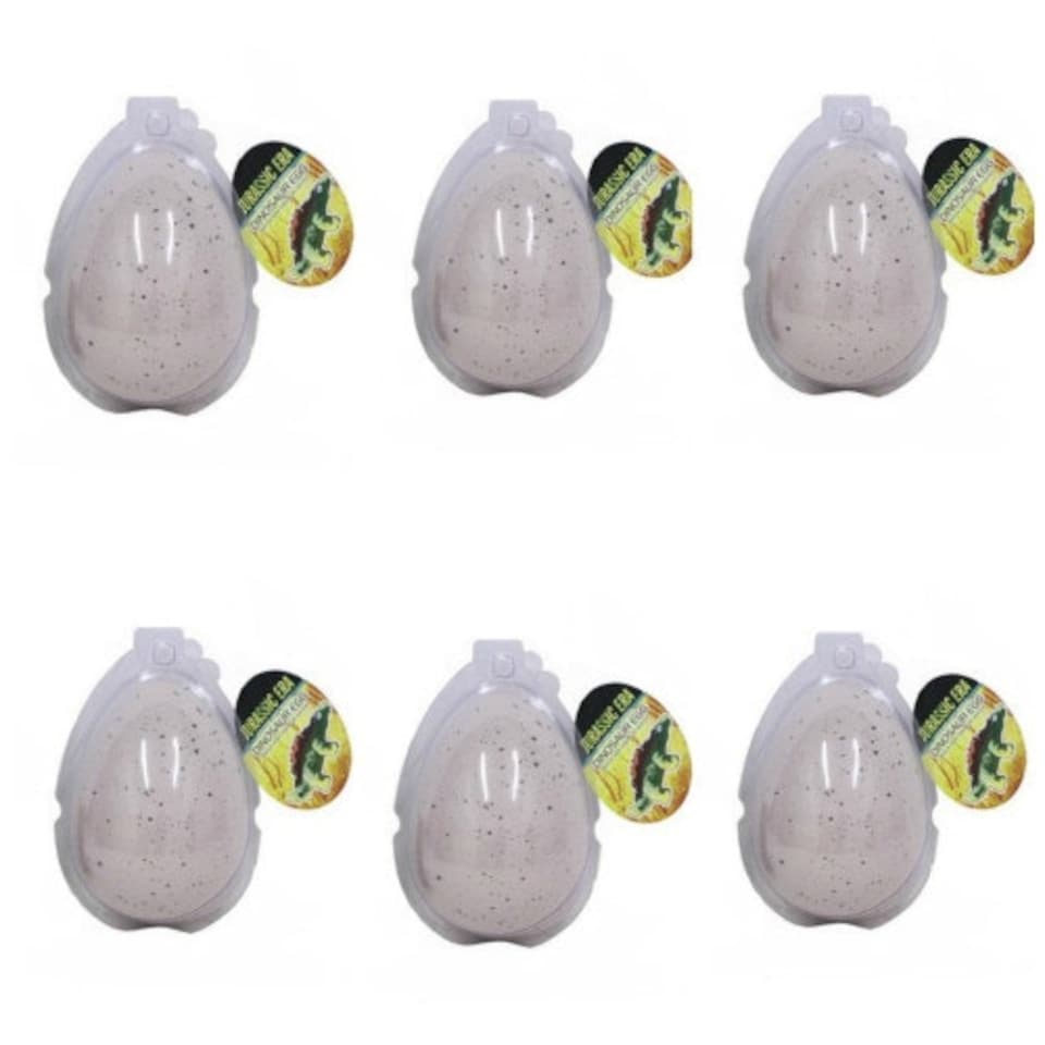 image 1 of 6x Jurassic Era Growing Dinosaur Eggs