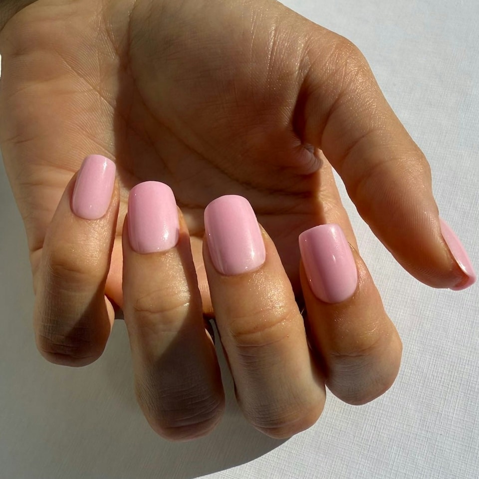image 1 of House Of Amor - False Nails - Strawberry Milkshake - Press On Nails Pink