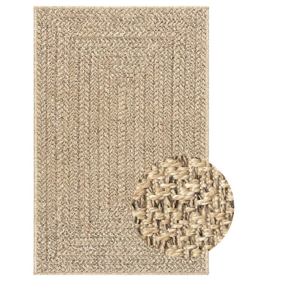 Rug ZIZUR 240x340 cm Jute Look Indoor and Outdoor Tesco Groceries