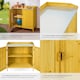 image 4 of Gardening Cabinet Vita - with galvanised zinc worktop, protected storage, 98 x 48 x 95 cm