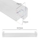 image 3 of SPARES2GO Upper Door Shelf for Caple RI558 RI737 RIL124 RIL125 RIL179 RIL891 RIL892 RIR179 Fridge Freezer (Copy) Clear