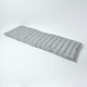 image 1 of Homescapes Garden Bench Cushion Luxury 3 Seater Cotton Indoor Outdoor Seat Pad | Grey | 143 x 48 cm | 1