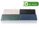 image 1 of Accuratus Bioplastic 960 Wired Keyboard - USB Full Size Biodegradable Keyboard - Chalk White