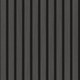 image 2 of Contemporary Wood Slat Ebony | Black | Ebony | 50cm x 10m