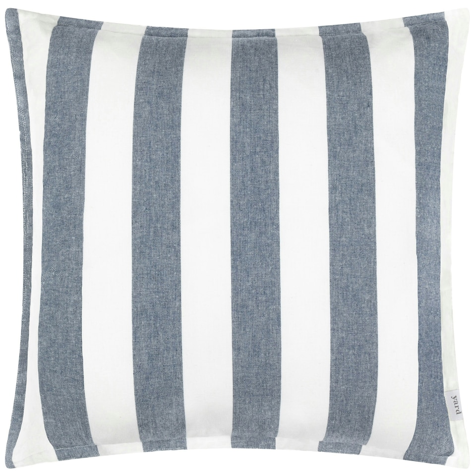 image 1 of Yard Hayle Cotton Navy Outdoor Cushion Cover 50 x 50cm | Multi | 50 cm x 50 cm