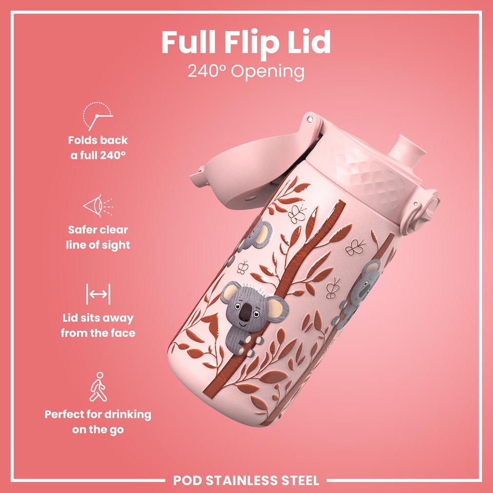 image 1 of Leak Proof Water Bottle, Vacuum Insulated, 320ml (11oz)