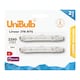 image 1 of UniBulb Halogen 78mm R7S Linear 2250lm 120W 2900K (Warm White) Dimmable Floodlight Worklight Light Bulb - Pack of 2 | Clear | 2