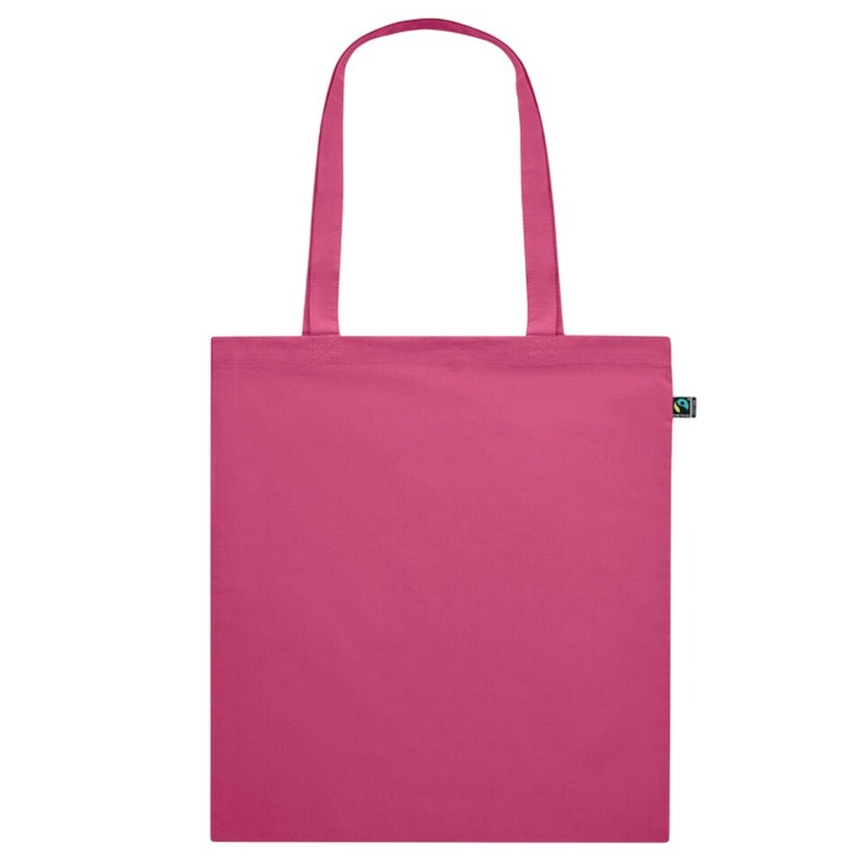 image 1 of MidOcean Osole Colour Fairtrade Shopper Bag - Fuchsia - One Size | Pink
