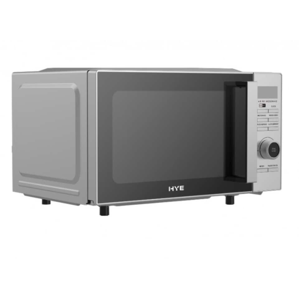 image 1 of HYE 20L 800W Freestanding Digital Microwave Oven With Air Fryer - Silver - SA01DMAF208S13