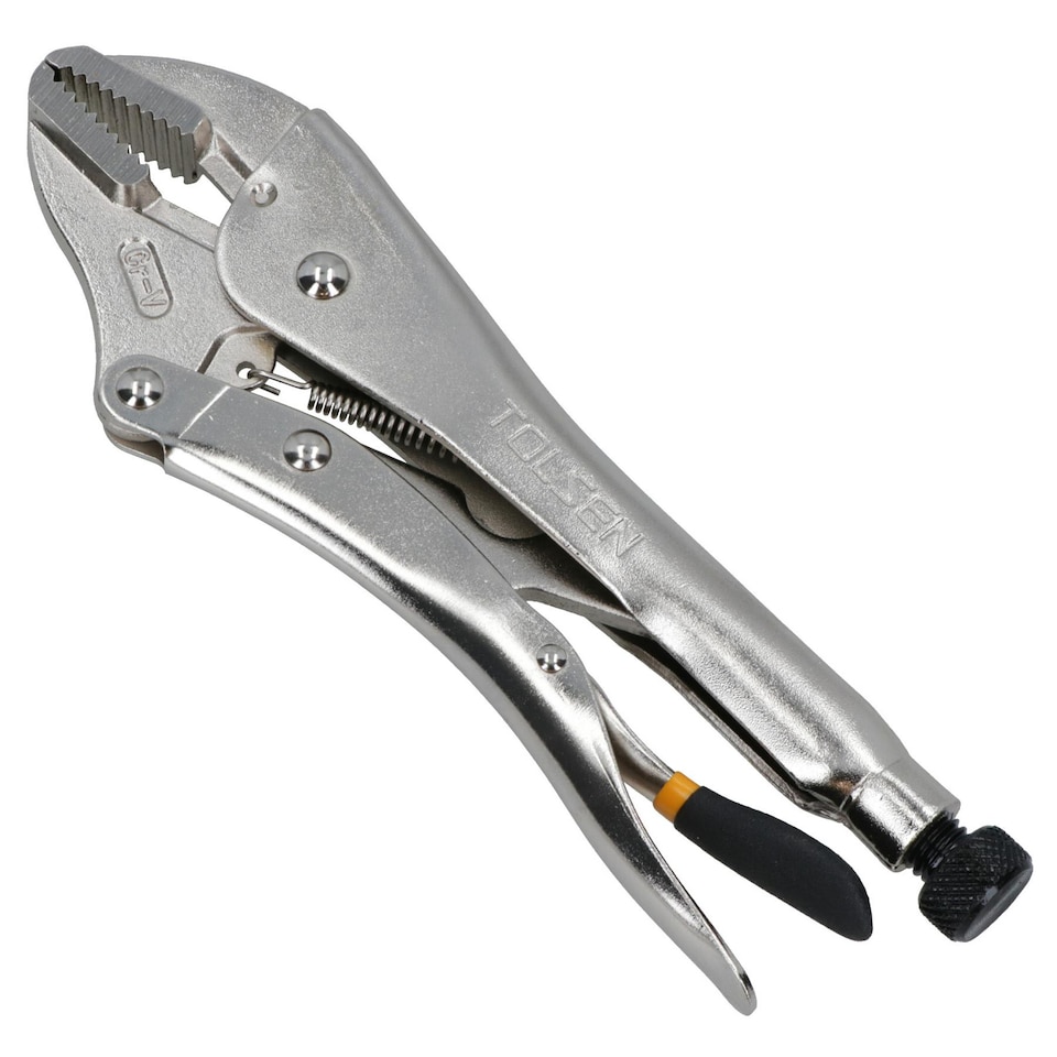image 1 of Straight Jaw Locking Pliers 10" (250mm) Adjustable Mole Vice Grip Clamp