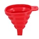 image 5 of Silicone Flexible Mini Collapsible Folding Foldable Funnel -40c – 230c Kitchen 5pk