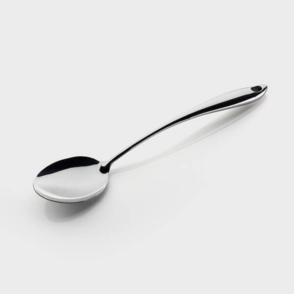 image 1 of Sabatier Professional Mirror Polished Stainless Steel Serving Spoon