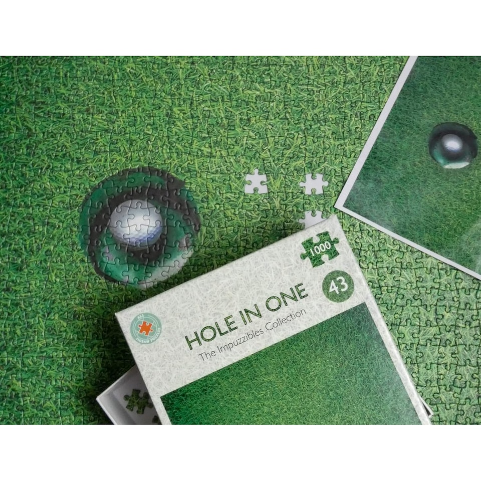A Hole In One – “Impuzzible” 1000 Piece Jigsaw Puzzle | Perfect