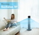 image 8 of PureMate 31-Inch Oscillating Tower Fan with Aroma Function