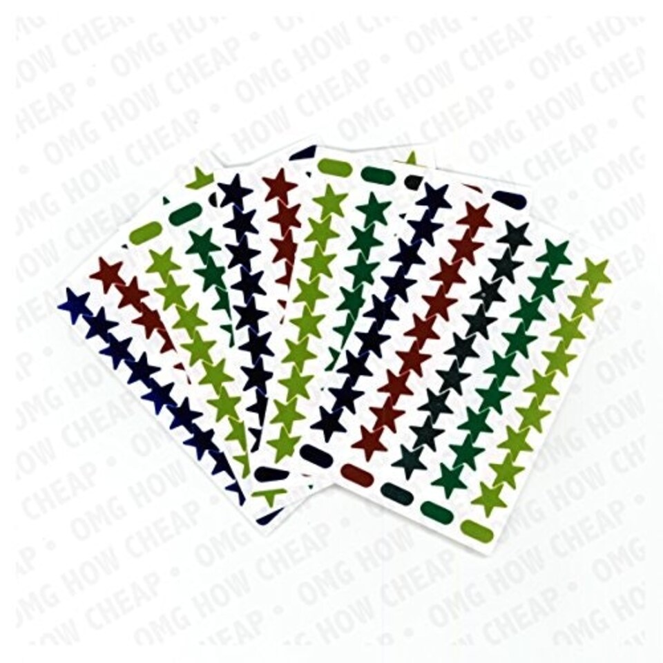 image 1 of Reward Chart Children's A4 Motivational Reward Charts - includes 225 Merit Star Stickers - Made in the UK [Pack of 4]