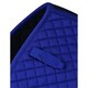 image 2 of Weatherbeeta Air-Tec Horse Jumping Saddlepad | Grey | Cobalt | 23in x 20in | 1