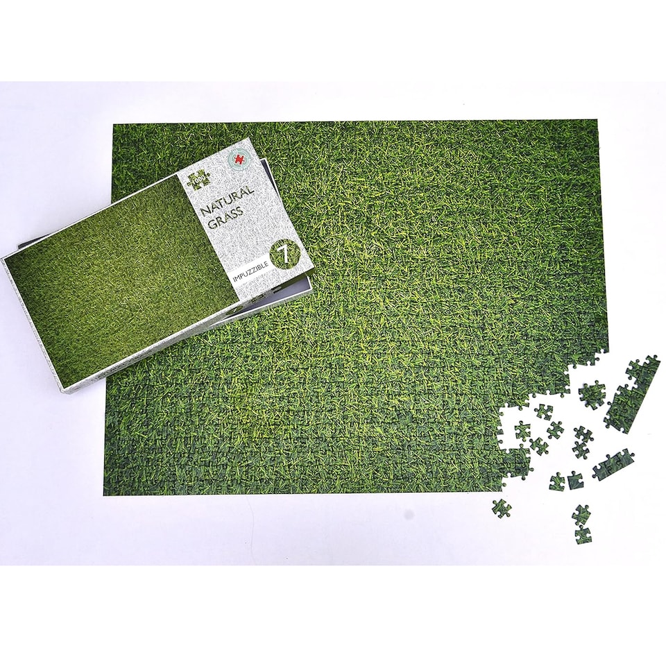 image 1 of Natural Grass - Impuzzible No.7 - 1000  Piece Jigsaw Puzzle