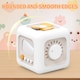 image 3 of 6-in-1 Activity Cube Toy – Montessori Sensory Learning Cube with Spinner, Switch, Knob & Slider