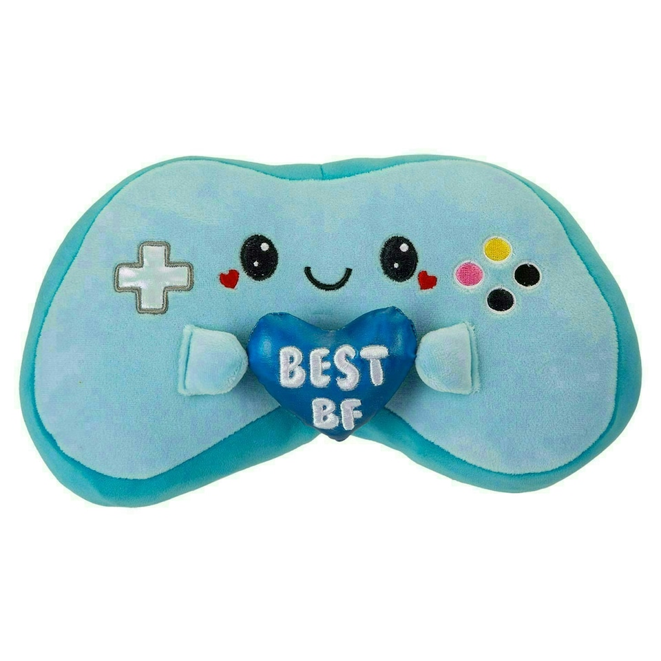image 1 of Controller Soft Toy Cute Plushie Huggable Cuddly Stuffed Toy Gift 20cm Blue