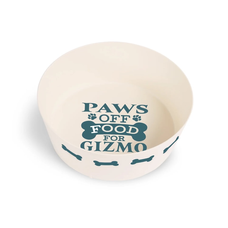 image 1 of Pre-personalised Dog Bowl Featuring Popular Names, Breeds and Captions - Harley - Over 60 Titles Available